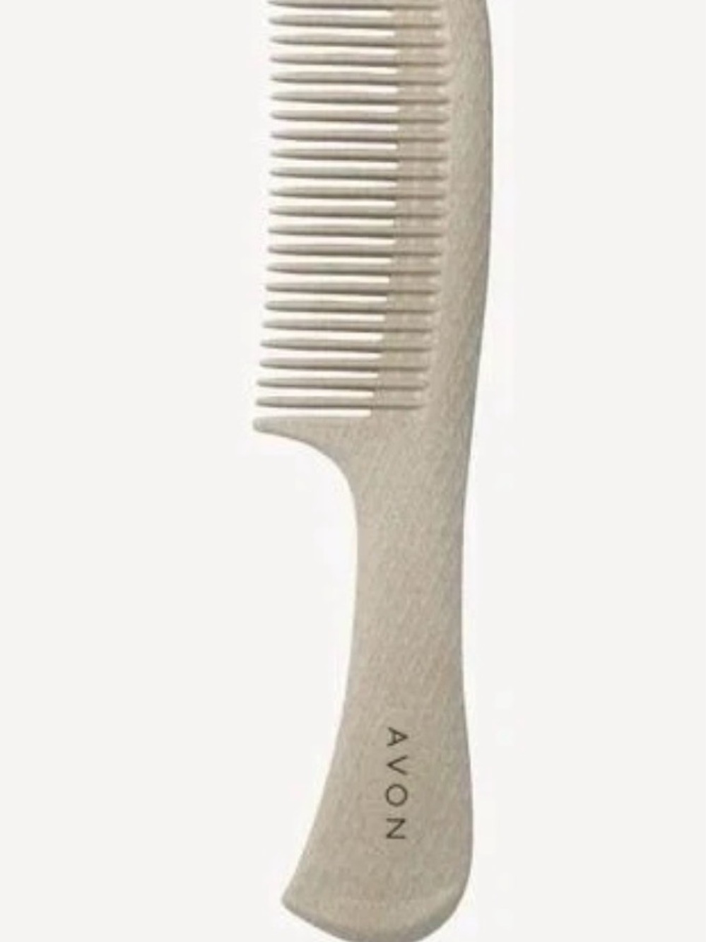 Avon Beige Women's Detangler Styling Comb with Handle